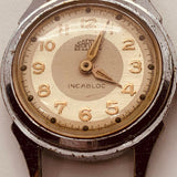 Sarda besançon Incabloc 1960 reloj Para piezas y reparación, no funciona