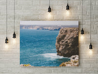 Ocean Cliffs Landscape Print | Algarve Digital Prints | Printable Art - Vintage Radar