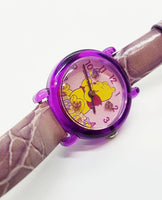 Purple carino Seiko Winnie the Pooh Disney Guarda per bambini vintage